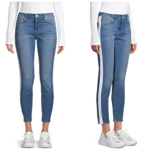 Jean Skinny 3x1 Denim Winter White MWRAP ZIP – Taille 24 – Neuf Avec étiquettes